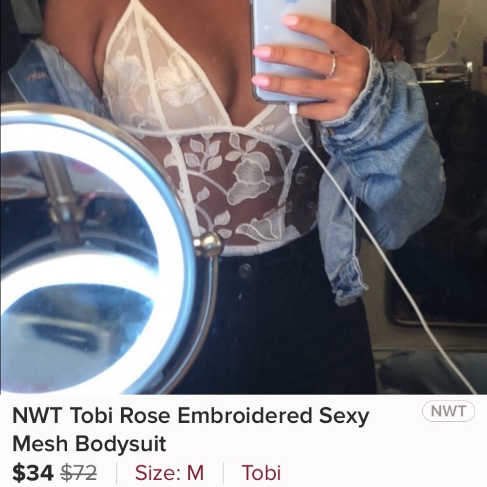 Tobi rose sexy bodysuit